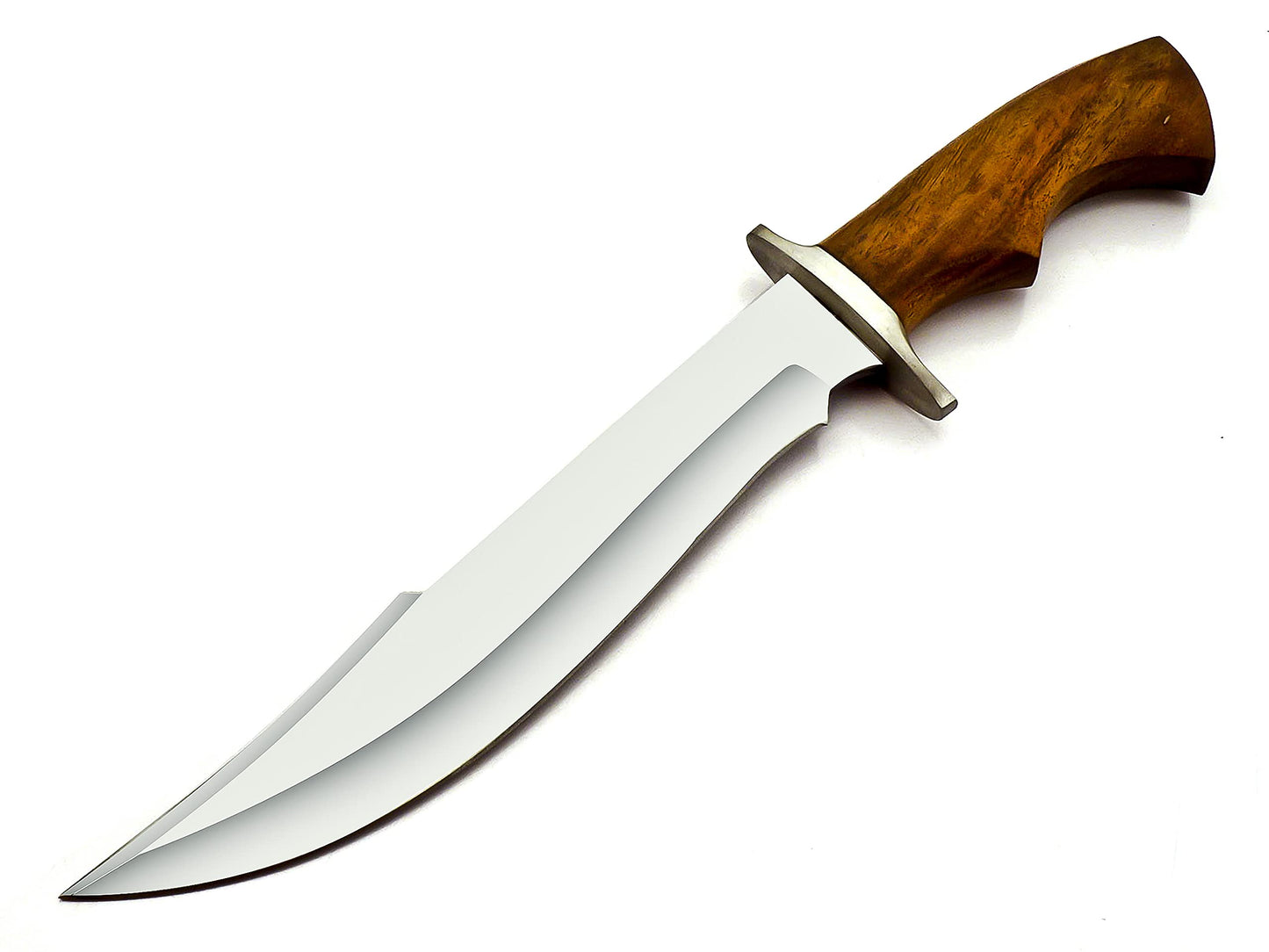 Handmade D2 Stainless Steel 15 Inches Hunting Knife BK-778 - Beautiful Rose Wood Handle