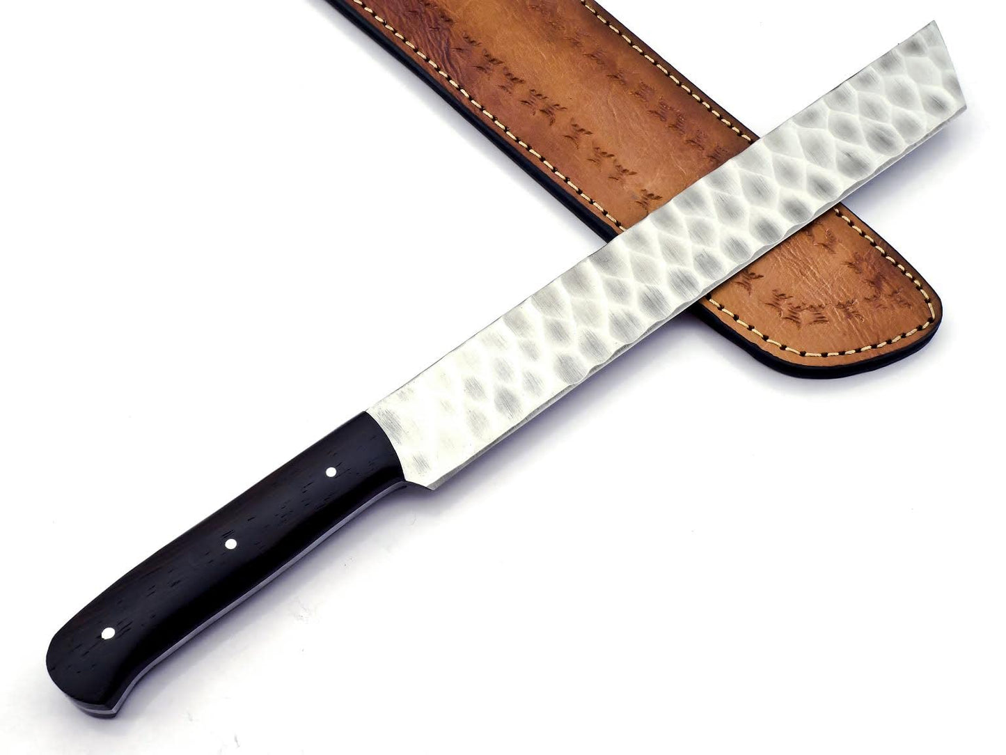 BK-781 Handmade Stainless steel 15 Inches Full Tang Hunting Knife - Beautiful Wenge Wood Handle