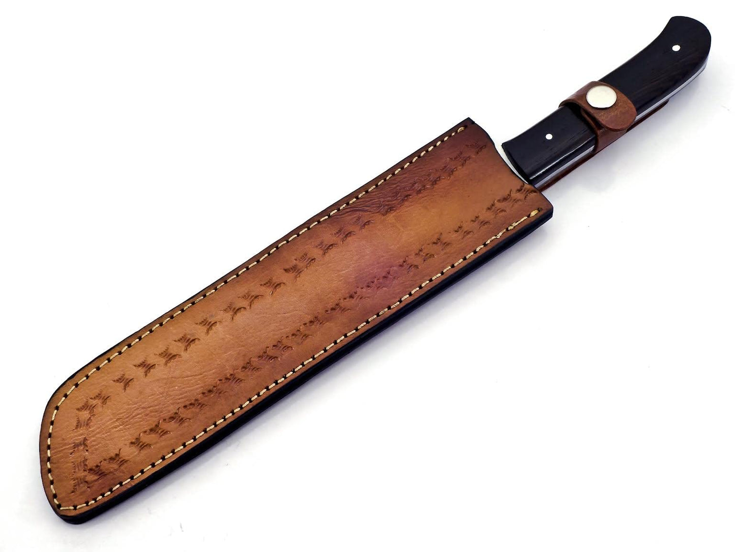 BK-781 Handmade Stainless steel 15 Inches Full Tang Hunting Knife - Beautiful Wenge Wood Handle