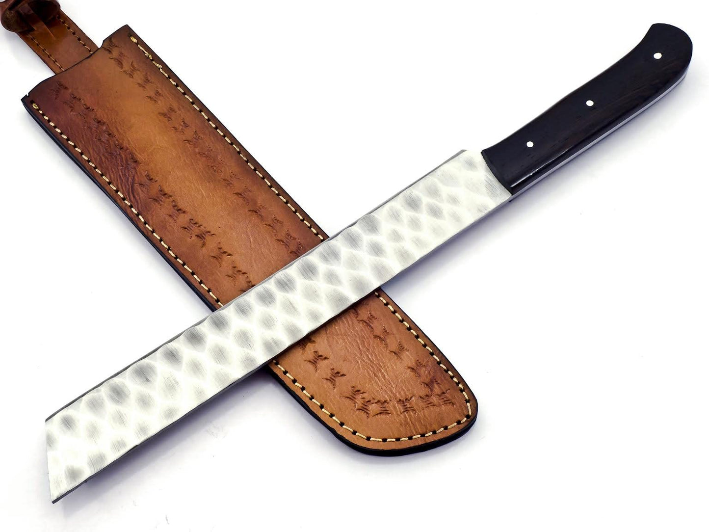 BK-781 Handmade Stainless steel 15 Inches Full Tang Hunting Knife - Beautiful Wenge Wood Handle