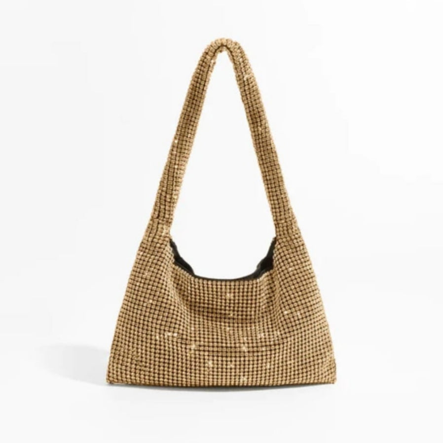 DIAMOND HANDBAG GOLDEN