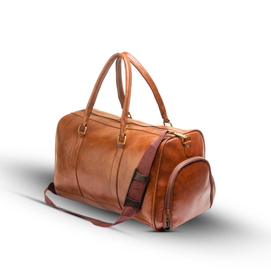 BDB-0001 BERLIN DUFFEL BAG BROWN