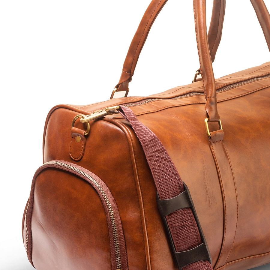 BDB-0001 BERLIN DUFFEL BAG BROWN