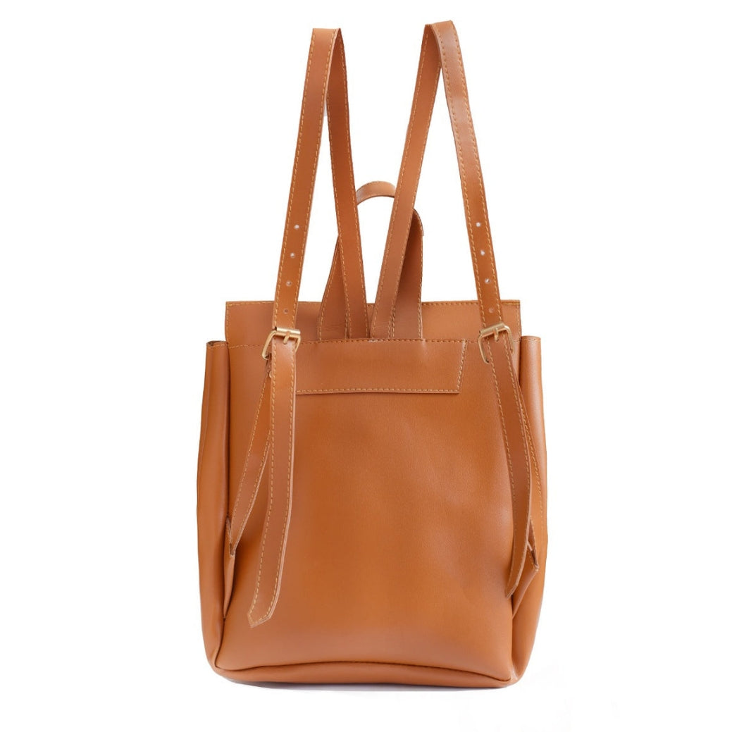 GIRLS BACKPACK BROWN BAG