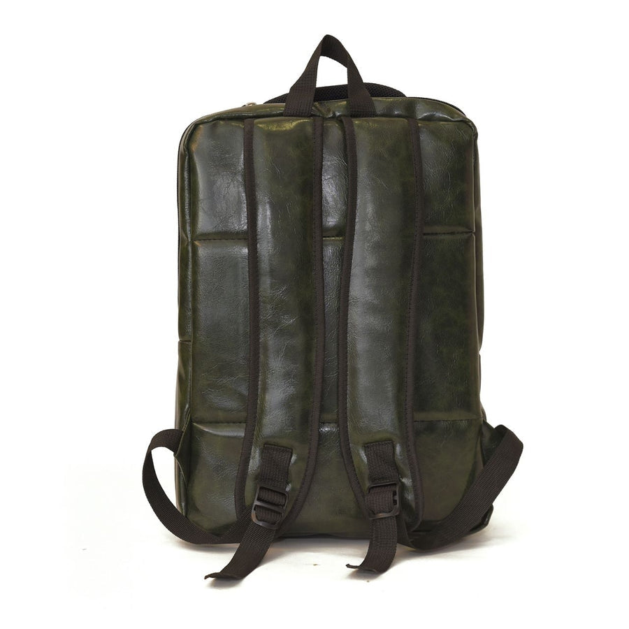 LAPTOP TRAVEL BACKPACK BAG GREEN