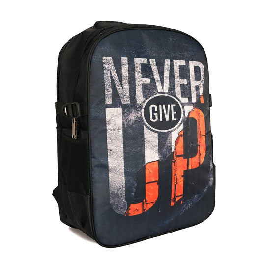 LAPTOP TRAVEL BACKPACK BAG NEVER GIVE UP