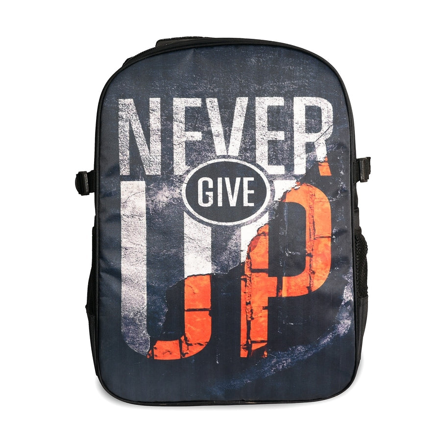 LAPTOP TRAVEL BACKPACK BAG NEVER GIVE UP