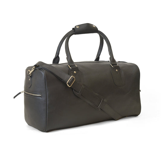 MDB-400 MOXI LEATHER EXTRA LARGE DUFFEL BLACK