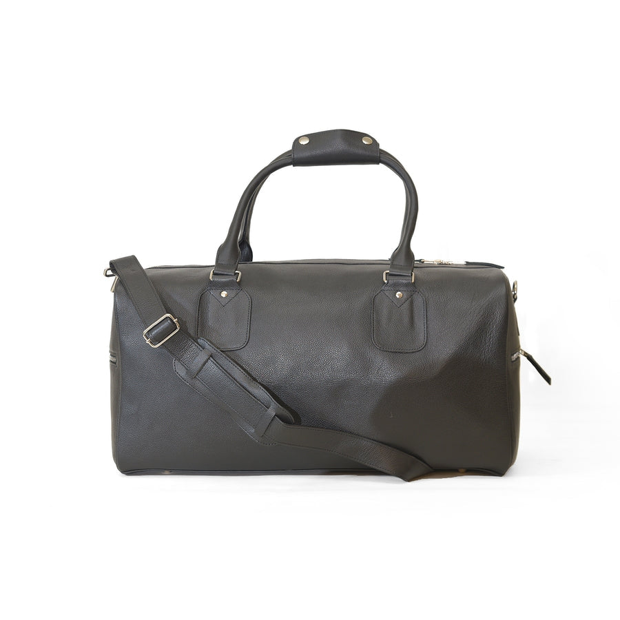 MDB-400 MOXI LEATHER EXTRA LARGE DUFFEL BLACK